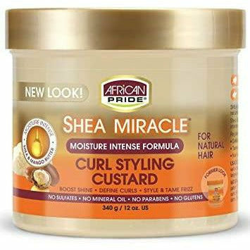 African Pride: Shea Miracle Curl Styling Custard African Pride: Shea Miracle Curl Styling Custard