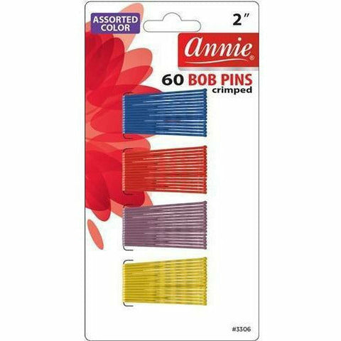 Annie: 60 Bob Pins 2" Assorted #3306 Annie: 60 Bob Pins 2" Assorted #3306