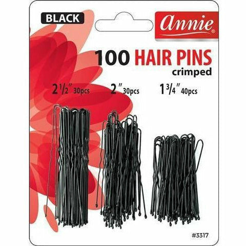 Annie: 100 Hair Pins Crimped #3317 Annie: 100 Hair Pins Crimped #3317