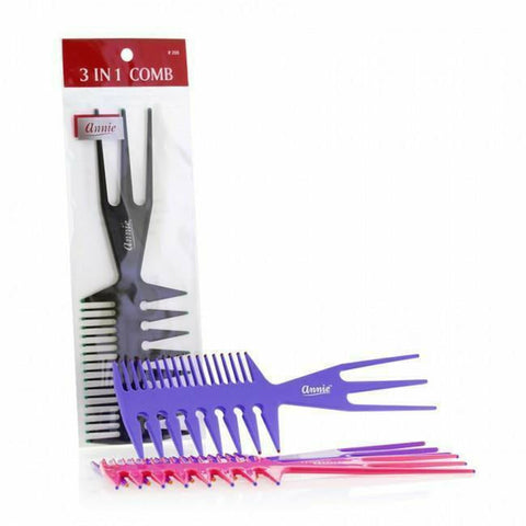 Annie: 3-in-1 Comb Large #208 Annie: 3-in-1 Comb Large #208