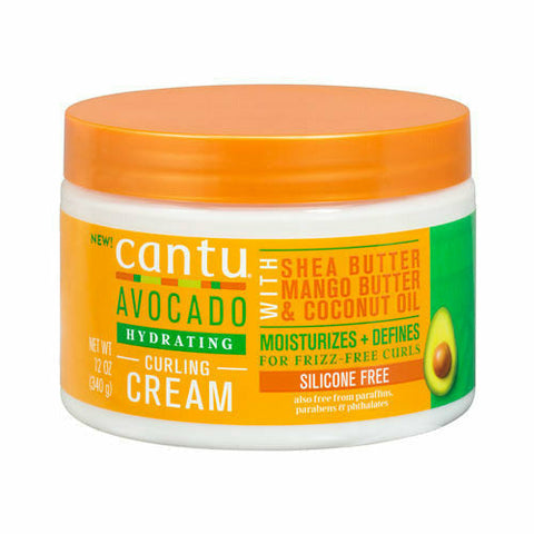 Cantu: AVOCADO HYDRATING CURLING CREAM 12oz Cantu: AVOCADO HYDRATING CURLING CREAM 12oz