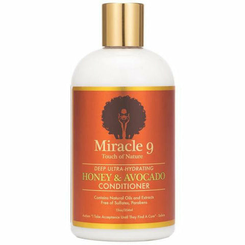 Miracle 9: Hydrating Honey & Avocado Conditioner 12oz Miracle 9: Hydrating Honey & Avocado Conditioner 12oz