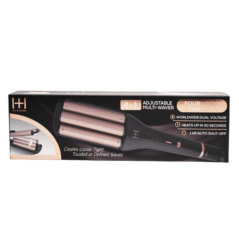 Hot & Hotter 4 in 1 Adjustable Multi-Waver