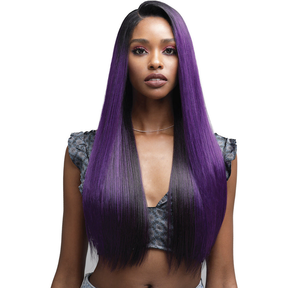 Bobbi Boss Human and Synthetic Blend 13x4 Lacefront Wig - MBLF180 Dayana