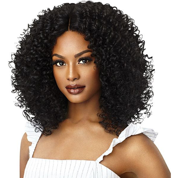 Outre Big Beautiful Hair Synthetic Lace Front Wig - 3B Rhythm Ringlets