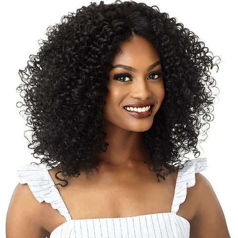 Outre Big Beautiful Hair Synthetic Lace Front Wig - 3B Rhythm Ringlets