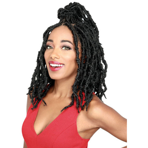 Zury Sis Synthetic Diva Lace Front Wig - Butterfly Loc Short