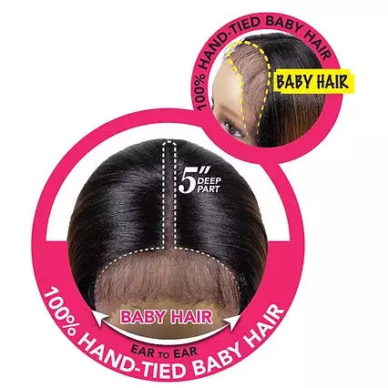 Mayde Beauty Natural Hairline Synthetic Lace Front Wig - Blair