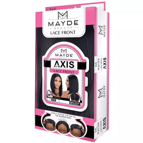 Mayde Axis Synthetic Lace Parting Wig - Eden