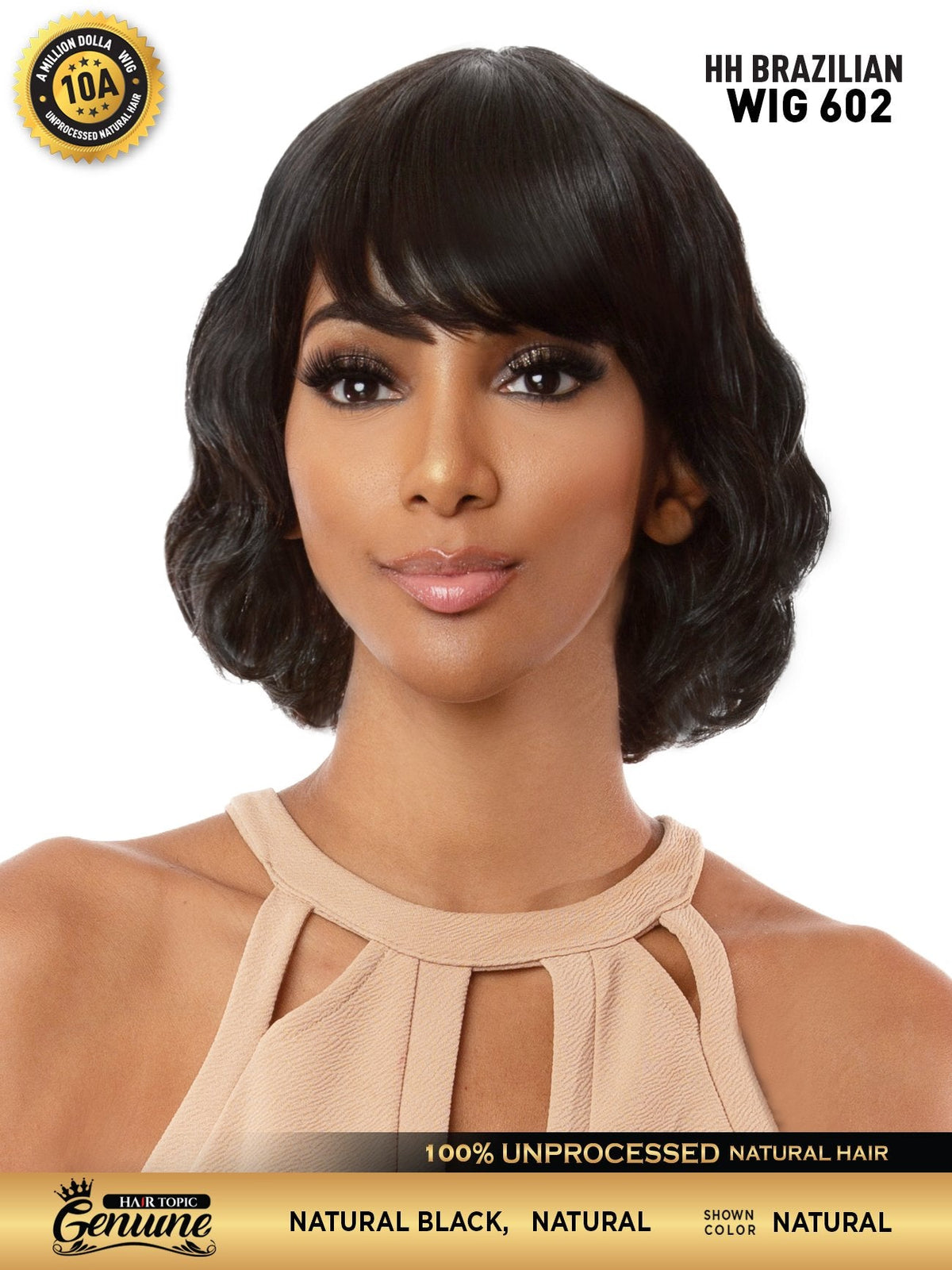 Hair Topic Genuine 10A HH Brazilian Wig 602