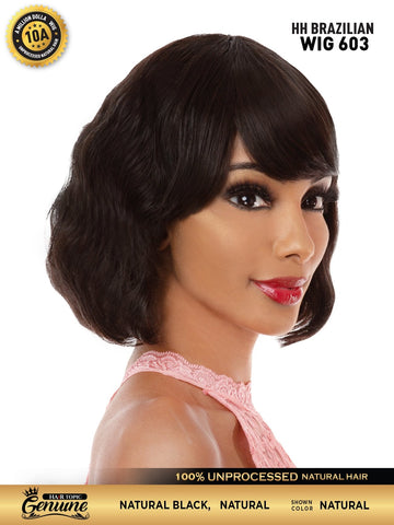Hair Topic Genuine 10A HH Brazilian Wig 603