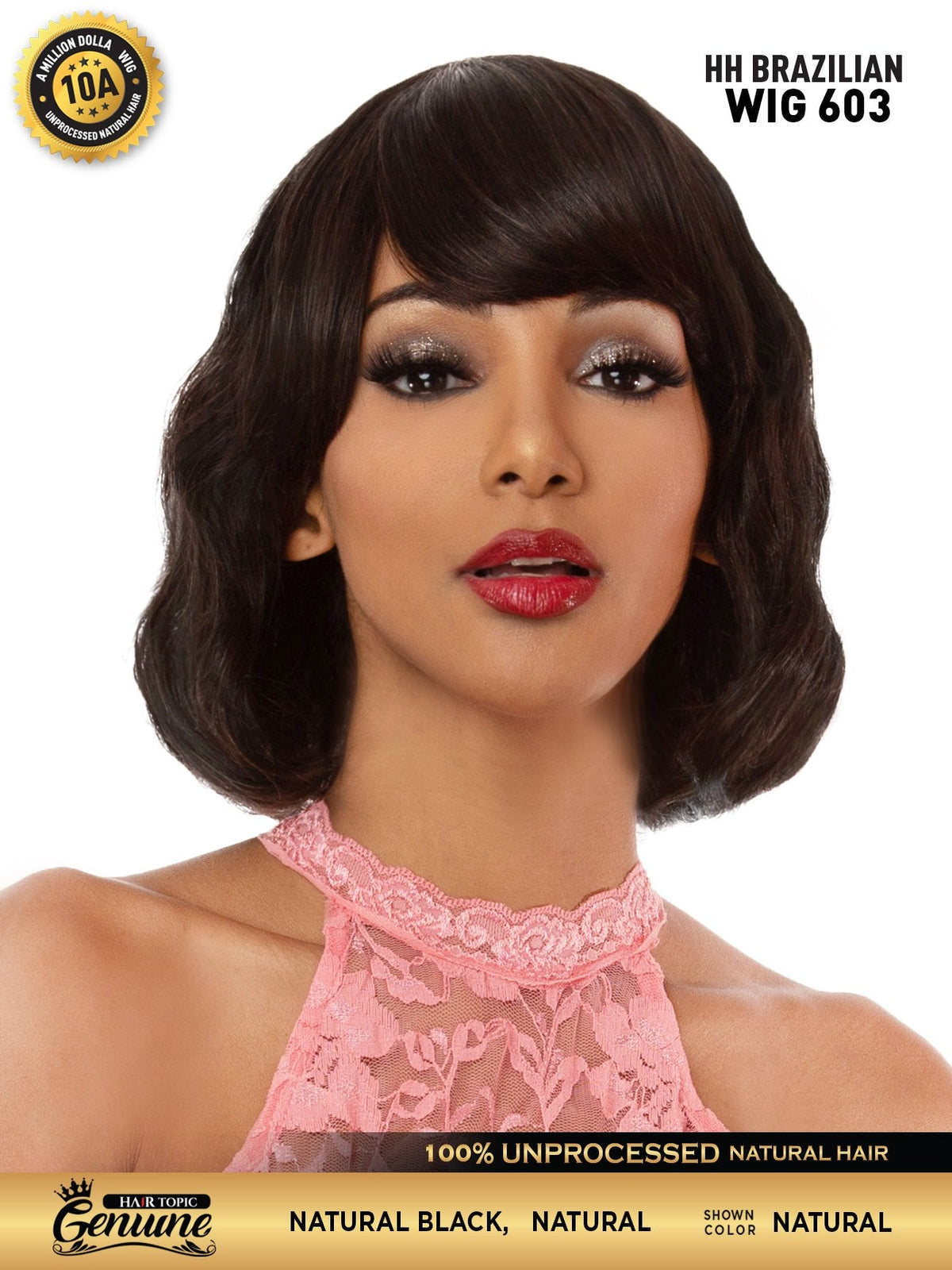 Hair Topic Genuine 10A HH Brazilian Wig 603