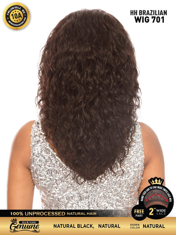 Hair Topic Genuine 10A HH Brazilian Wig 701