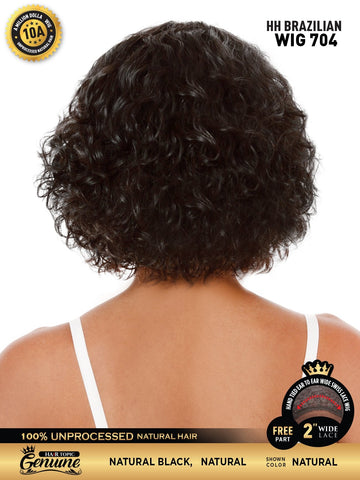 Hair Topic Genuine 10A HH Brazilian Wig 704