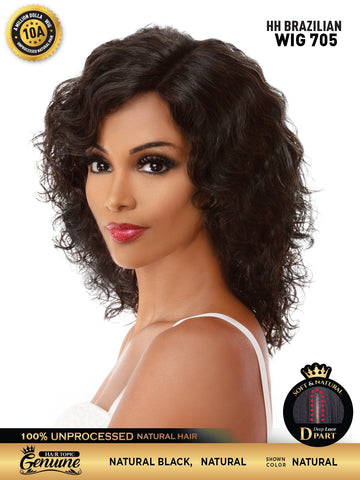 Hair Topic Genuine 10A HH Brazilian Wig 705