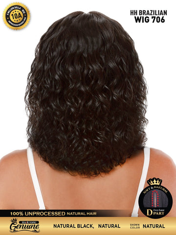 Hair Topic Genuine 10A HH Brazilian Wig 706