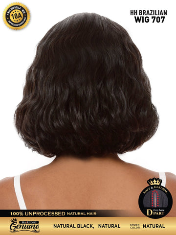 Hair Topic Genuine 10A HH Brazilian Wig 707