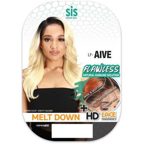 Zury Sis Flawless Synthetic HD Lace Front Wig - Aive