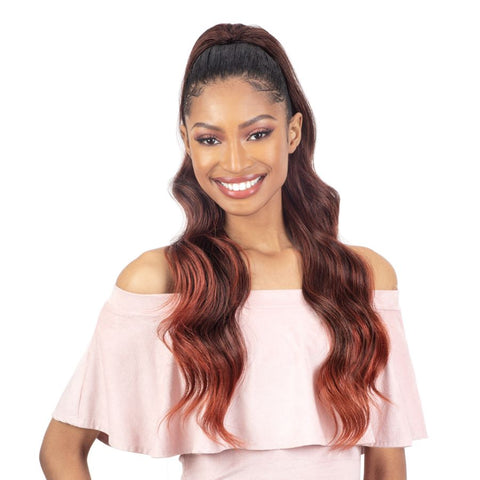 FreeTress Equal Lite Drawstring Ponytail – Luxy Wave 28"