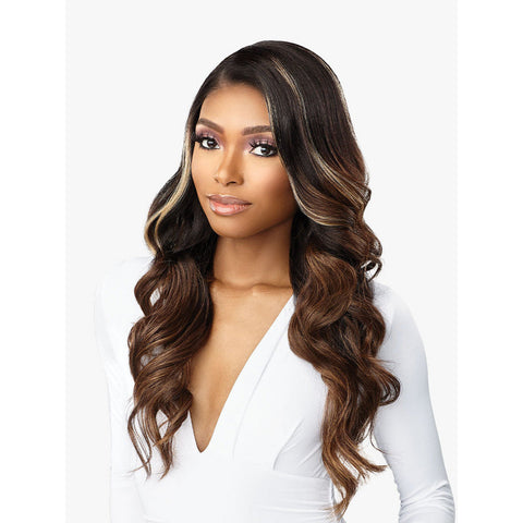 Sensationnel Butta Lace Human Hair Blend HD Lace Wig - Glam Wave 24"