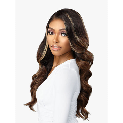 Sensationnel Butta Lace Human Hair Blend HD Lace Wig - Glam Wave 24"