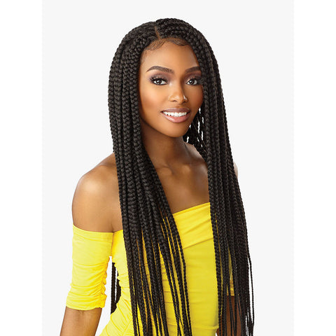 Sensationnel Cloud 9 4x4 HD Braided Lace Front Wig - Box Braid X-Large 36"