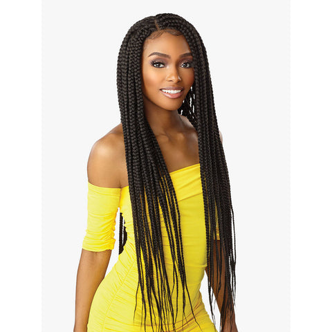 Sensationnel Cloud 9 4x4 HD Braided Lace Front Wig - Box Braid X-Large 36"
