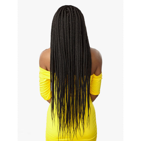 Sensationnel Cloud 9 4x4 HD Braided Lace Front Wig - Box Braid X-Large 36"