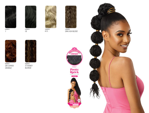 OUTRE PRETTY QUICK WRAP PONYTAIL CRIMP WAVE 30"