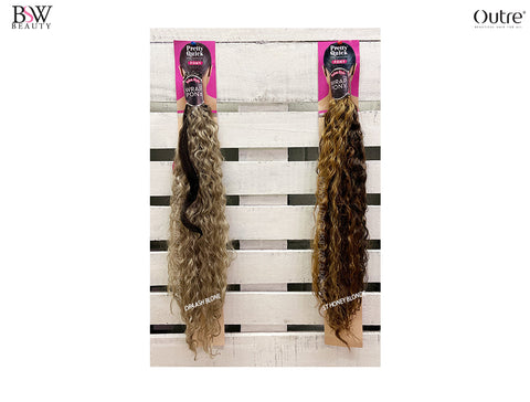 OUTRE PRETTY QUICK WRAP PONYTAIL CRIMP WAVE 30"