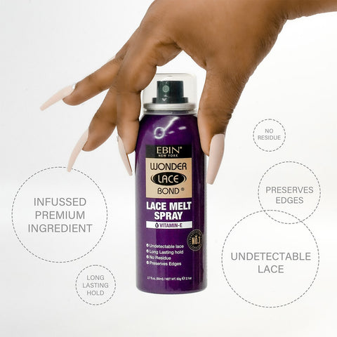 WONDER LACE BOND LACE MELT SPRAY- VITAMIN E (6.08oz/180ml)