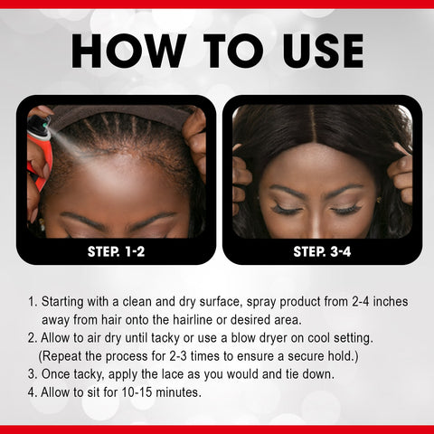 Wonder Lace Bond Wig Adhesive Spray - Extreme Firm Hold (2.82oz/ 80ml)