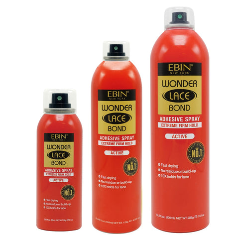 Wonder Lace Bond Wig Adhesive Spray - Extreme Firm Hold (2.82oz/ 80ml)