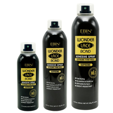 Wonder Lace Bond Wig Adhesive Spray - Supreme (14.2oz/ 400ml)