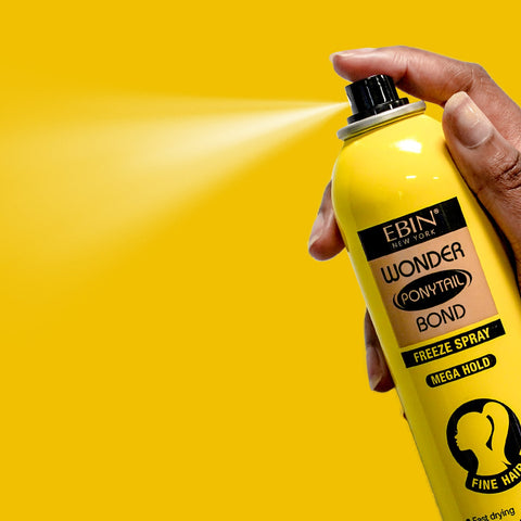 Wonder Ponytail Bond Freeze Spray Extra Mega Hold 8oz/ 245ml