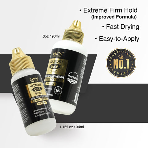 Wonder Lace Bond Waterproof Adhesive - Supreme (1.15oz / 34ml)