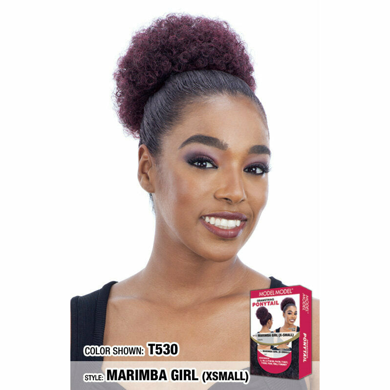 Model Model Drawstring Ponytail – Marimba Girl XSmall