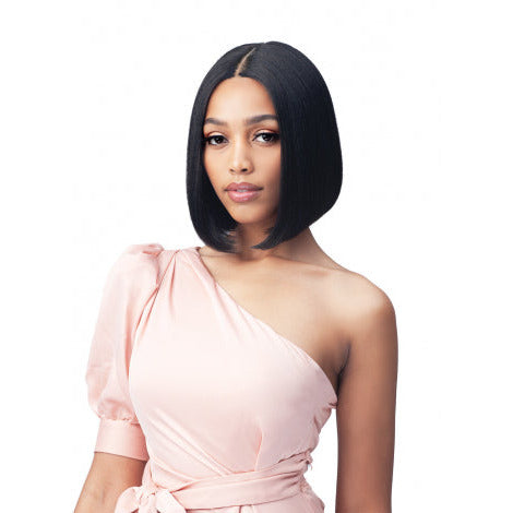 Bobbi Boss Boss Lace Soft Perm Yaki Series 5" Deep Part Synthetic Lace Front Wig - MLF580 Livana