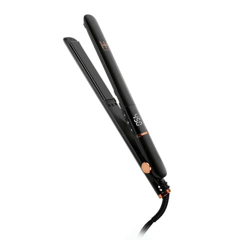 Hot & Hotter Extra Long Ceramic Digital Flat Iron 1"