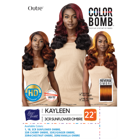 Outre Color Bomb Synthetic HD Lace Wig - Kayleen