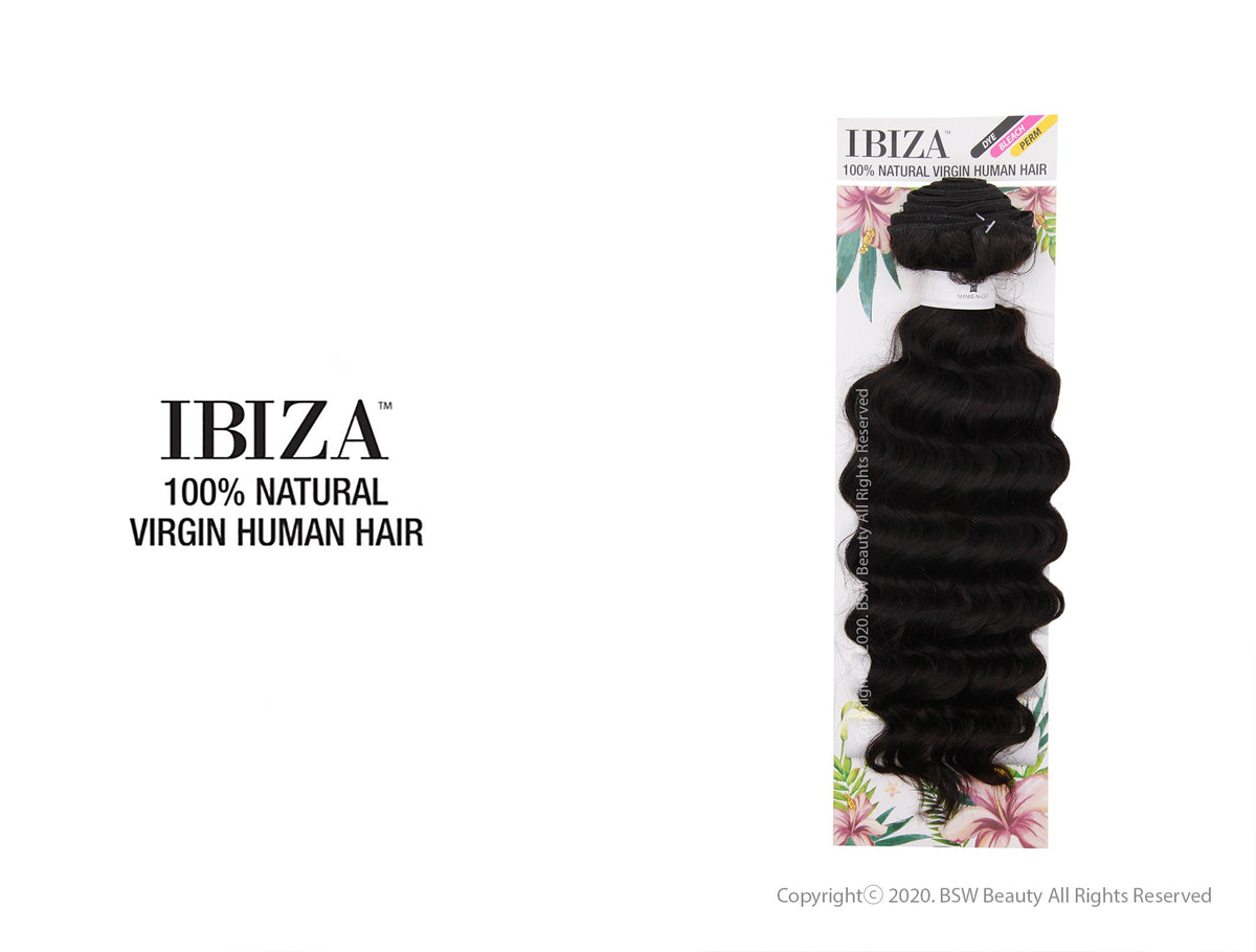 SHAKE N GO IBIZA 100% NATURAL VIRGIN HUMAN HAIR DEEP 10"-24"