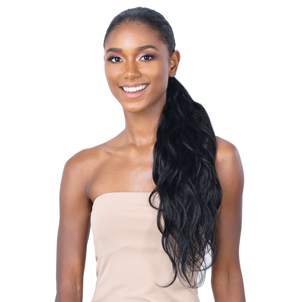 Shake-N-Go Organique MasterMix Pony Pro Wrap-Around Synthetic Ponytail - Body Wave 24"