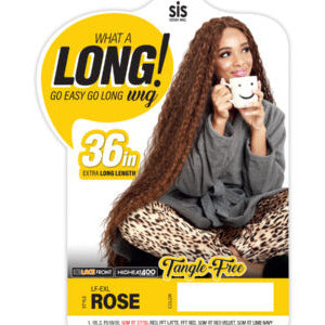 Zury Sis Synthetic HD Lace Front Wig - Rose