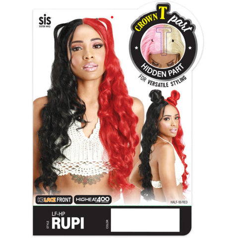 Zury Sis Synthetic HD Lace Front Wig - Rupi