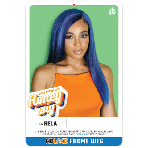 Zury Sis Daily Honey Synthetic HD Lace Front Wig - Rela