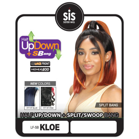 Zury Sis Updown SBang Synthetic HD Lace Front Wig - Kloe