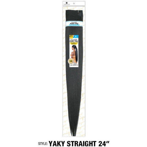 Shake-N-Go Organique MasterMix Pony Pro Wrap-Around Synthetic Ponytail – Yaky Straight 24"