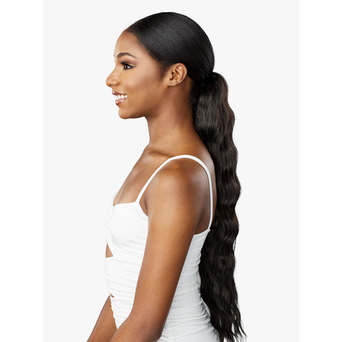 Sensationnel Lulu Pony Synthetic Drawstring Ponytail - Bisi