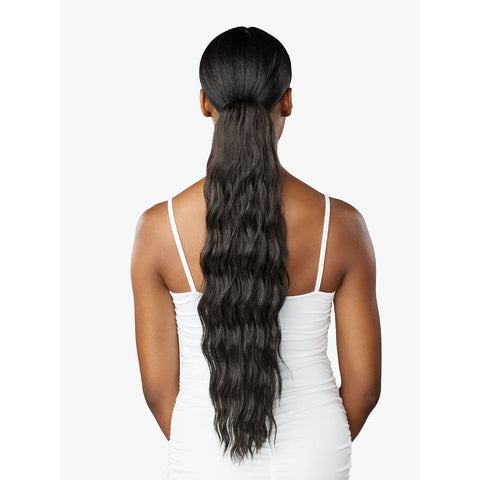 Sensationnel Lulu Pony Synthetic Drawstring Ponytail - Bisi