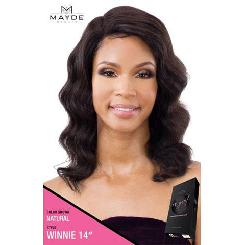 Mayde Beauty It Girl 100% Virgin Human Hair Lace Front Wig - WINNNIE